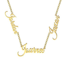 Load image into Gallery viewer, Multiple Name Necklace
