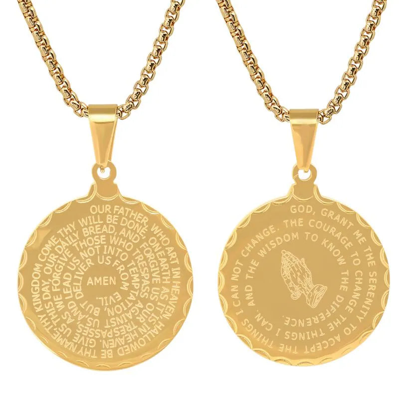 'Divine' Medallion Necklace