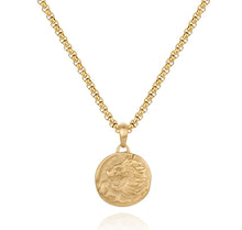 Load image into Gallery viewer, &#39;Lion Legacy&#39; Coin Necklace
