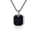 Midnight Solitaire Necklace