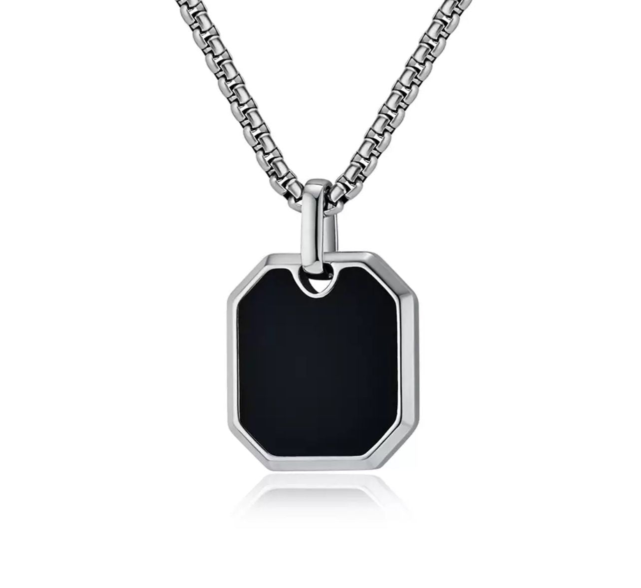 Midnight Solitaire Necklace