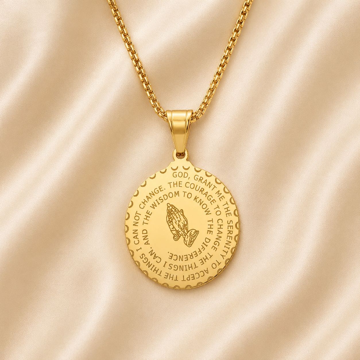 'Divine' Medallion Necklace
