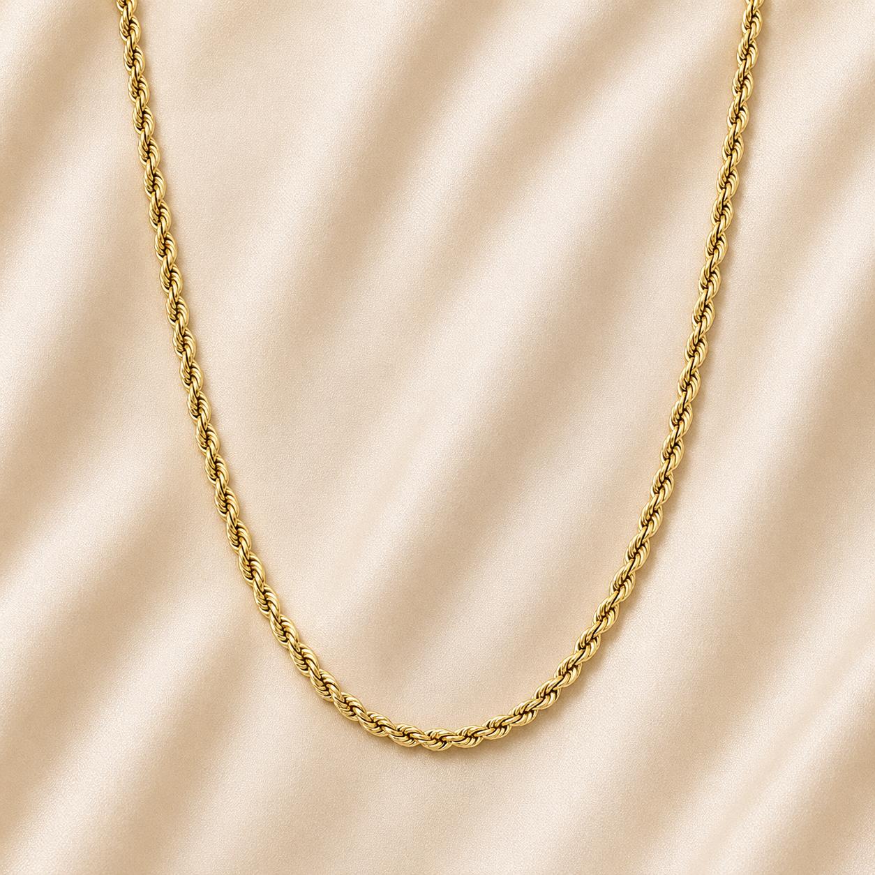 Cleo Necklace (Rope Link)