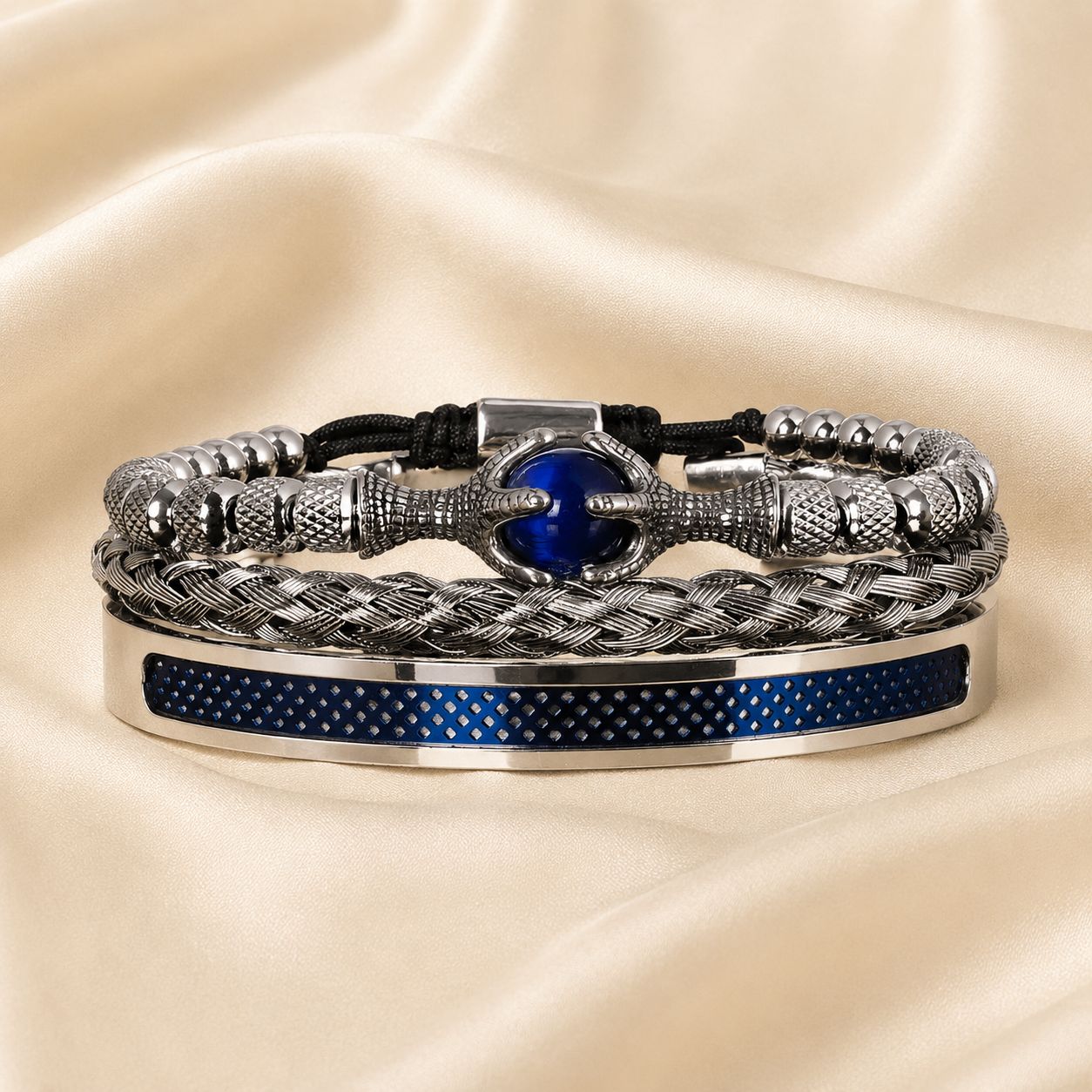 'Talon' Bracelet Set-3 pcs