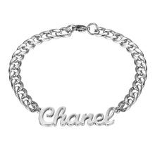 Load image into Gallery viewer, Classic Cuban Chain Name Bracelet
