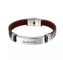 Load image into Gallery viewer, Leather Male Bracelet
