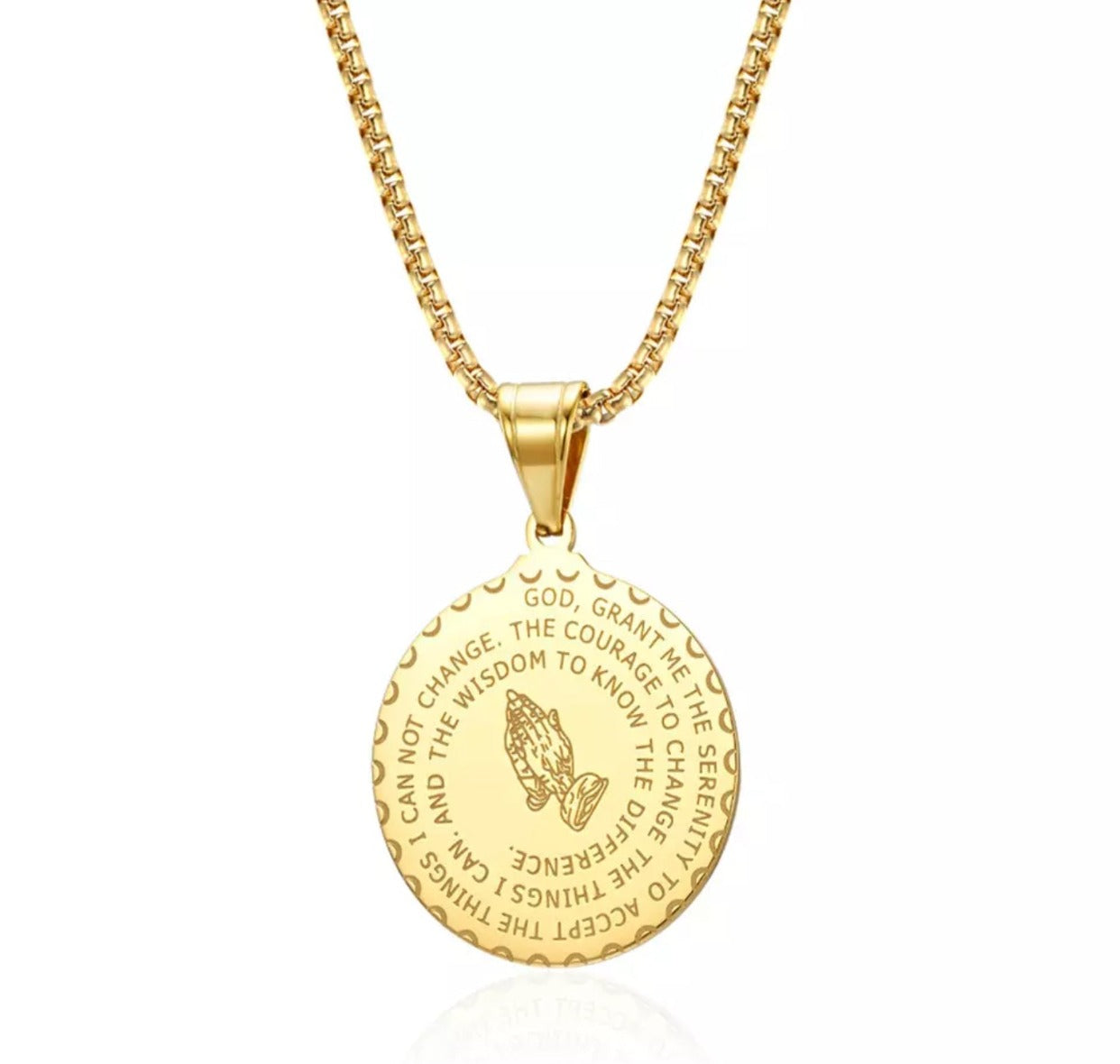 'Divine' Medallion Necklace